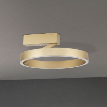 Plafonieră LED KOLK, 40W/230V, 2700/3000/4000K, Ø 40 cm, auriu
