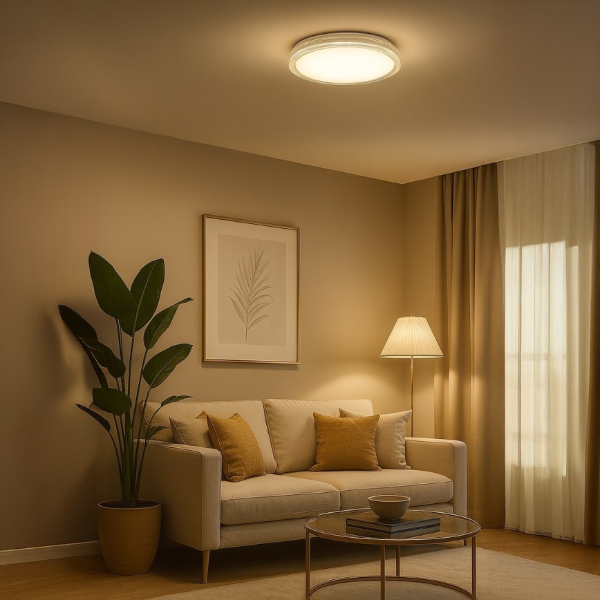 Plafonieră LED LAGO, 36 W, 230 V, Ø 48 cm