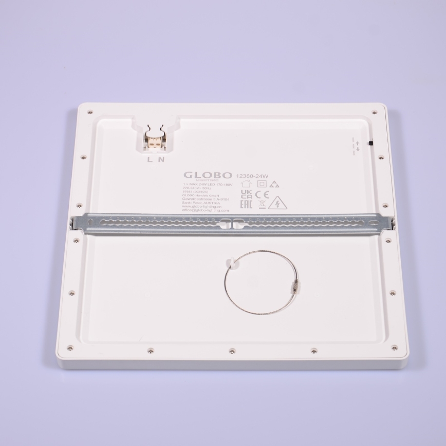 Plafonieră LED/24W/230V 3000/4000/6500K albă Globo