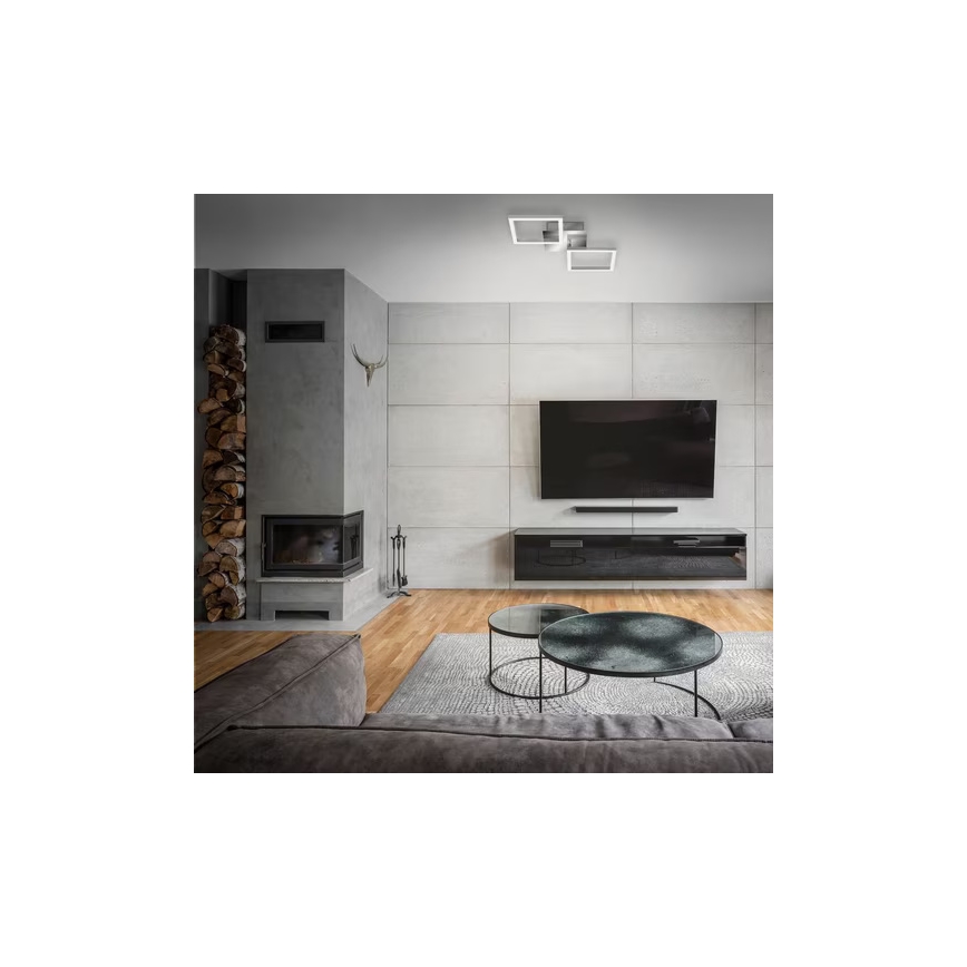 Plafonieră LED LED/10W/230V 3000K crom mat