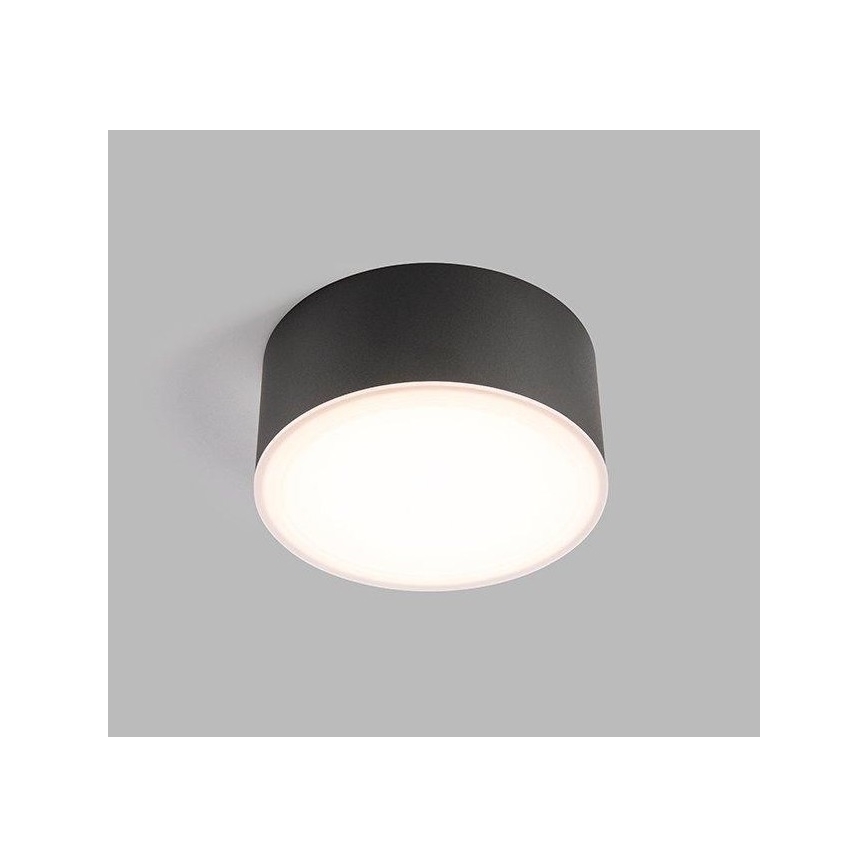 Plafonieră LED LED2 BUTTON LED/17W/230V antracit