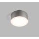 Plafonieră LED LED2 BUTTON LED/17W/230V argintie