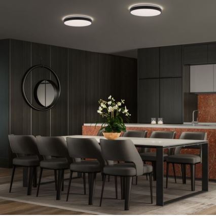 Plafonieră LED Ledvance ORBIS BERLIN LED/24W/230V negru