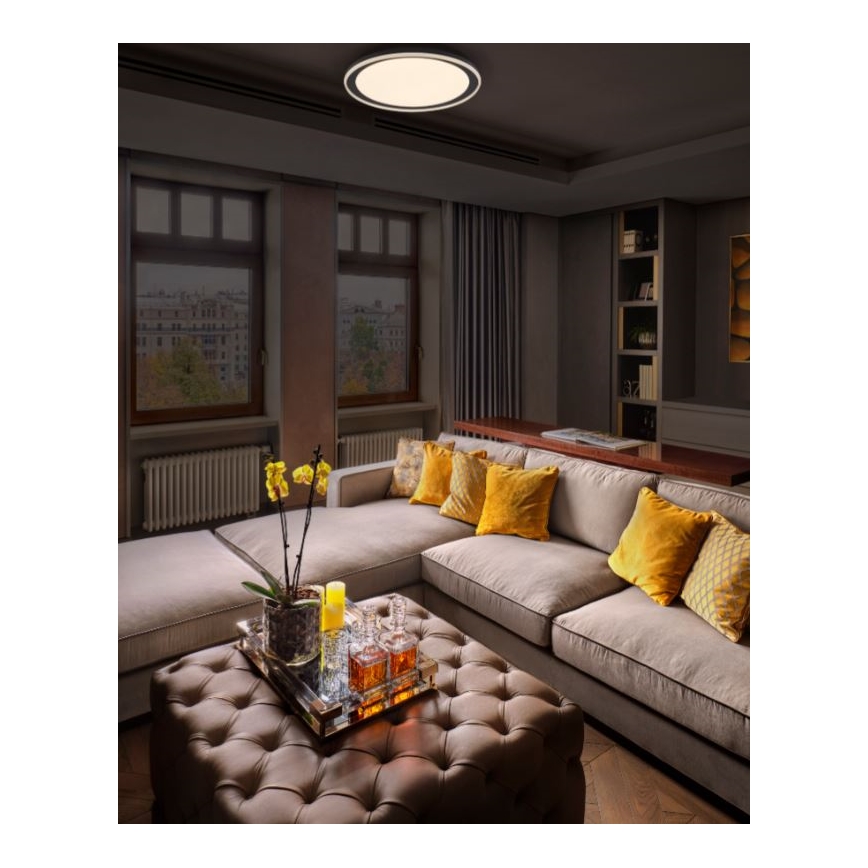 Plafonieră LED Ledvance ORBIS PEDERSON LED/36W/230V d. 55 cm negru