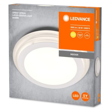Plafonieră LED Ledvance ORBIS SPIRAL LED/38W/230V