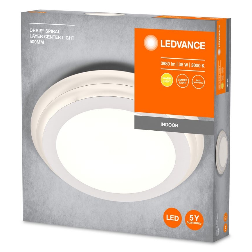 Plafonieră LED Ledvance ORBIS SPIRAL LED/38W/230V