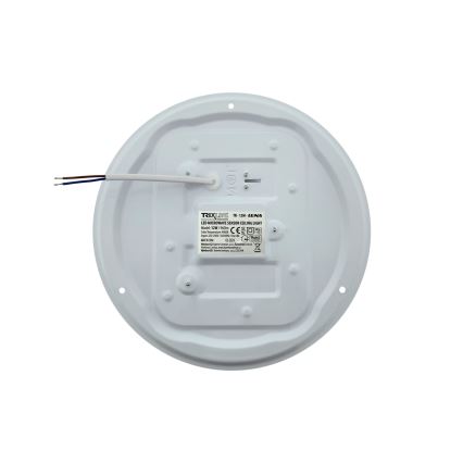 Plafonieră LED LENA cu senzor de mișcare, 12W/230V, Ø 25,7 cm, albă