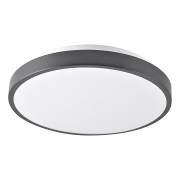 Plafonieră LED LIBRA 15W/230V 4000K, Ø 29 cm, negru