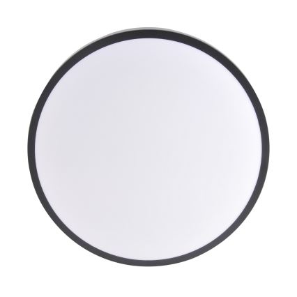 Plafonieră LED LIBRA 15W/230V 4000K, Ø 29 cm, negru