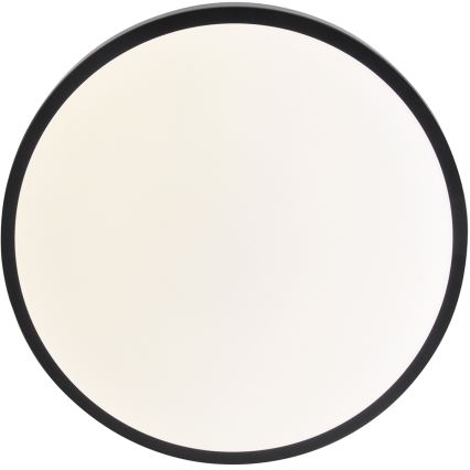 Plafonieră LED LIBRA 15W/230V 4000K, Ø 29 cm, negru