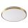 Plafonieră LED LIBRA, 24 W, 230 V, 4000 K, Ø 39 cm, auriu