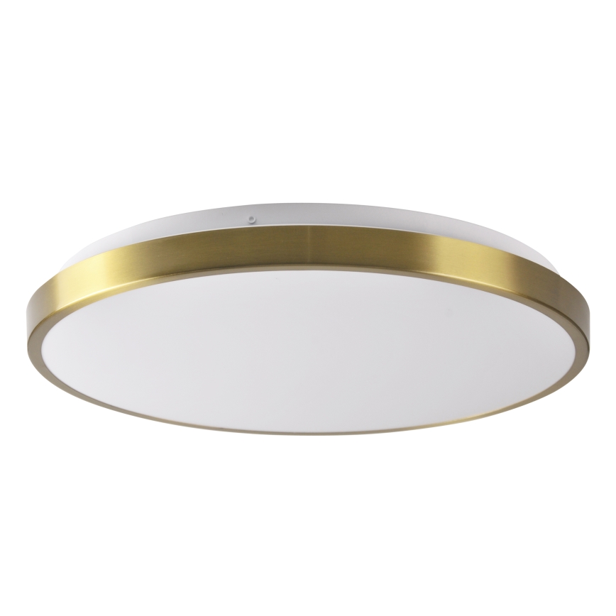 Plafonieră LED LIBRA, 24 W, 230 V, 4000 K, Ø 39 cm, auriu