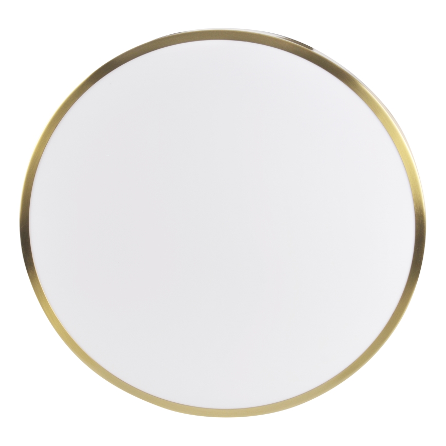 Plafonieră LED LIBRA, 24 W, 230 V, 4000 K, Ø 39 cm, auriu
