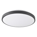 Plafonieră LED LIBRA, 24W, 230V, 4000K, Ø 39 cm, neagră