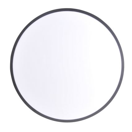Plafonieră LED LIBRA, 24W, 230V, 4000K, Ø 39 cm, neagră
