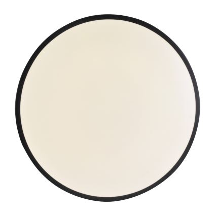 Plafonieră LED LIBRA, 24W, 230V, 4000K, Ø 39 cm, neagră