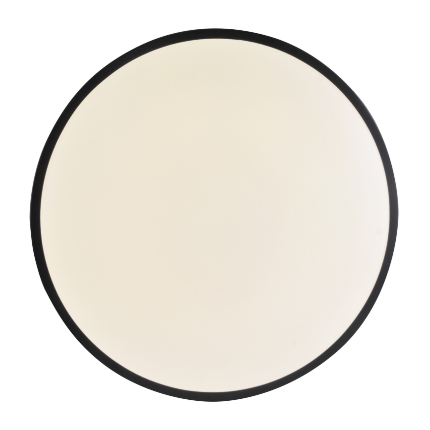 Plafonieră LED LIBRA, 24W, 230V, 4000K, Ø 39 cm, neagră