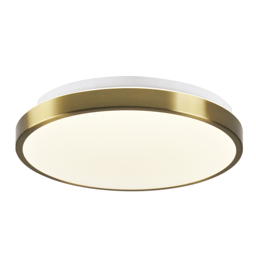 Plafonieră LED LIBRA LED/15W/230V 4000K Ø 29 cm aurie