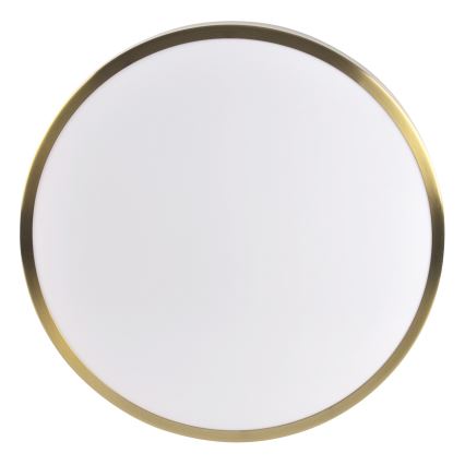 Plafonieră LED LIBRA LED/15W/230V 4000K Ø 29 cm aurie