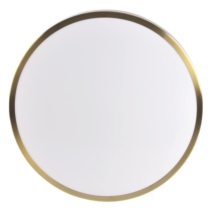 Plafonieră LED LIBRA LED/15W/230V 4000K Ø 29 cm aurie
