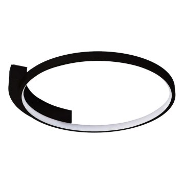 Plafonieră LED LUNA, 18W, 230V, Ø 42,5 cm, neagră