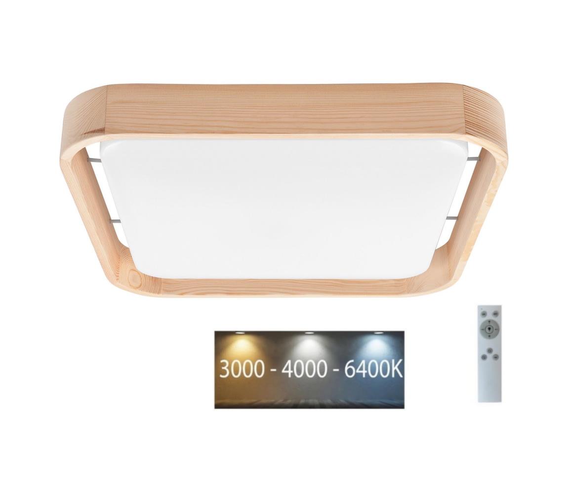 Brilagi - Plafonieră LED MANAROLA CUBIC LED/24W/230V 3000-6500K + telecomandă