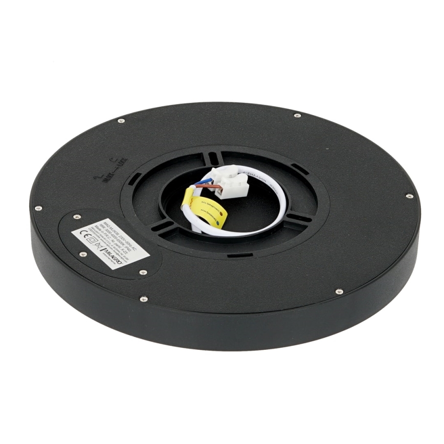 Plafonier LED MAQ LED/18W/230V 3000/4000/6500K IP40 negru