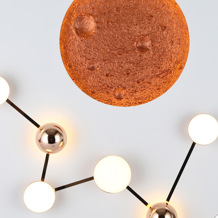 Plafonieră LED MARS, 48 W, 230 V, 3000 K, alb