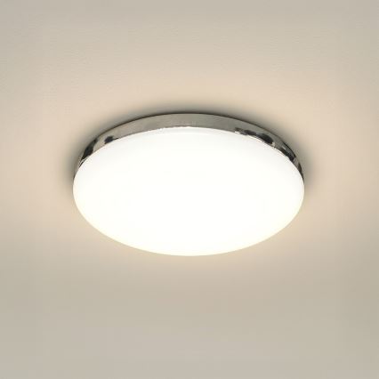 Plafonieră LED MAYA, 10W/230V, Ø 26 cm, crom lucios