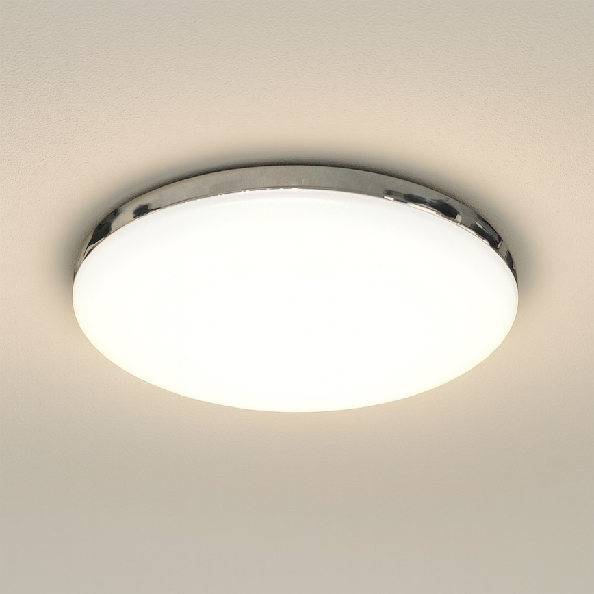 Plafonieră LED MAYA, 36W, 230V, Ø 50 cm, crom lucios
