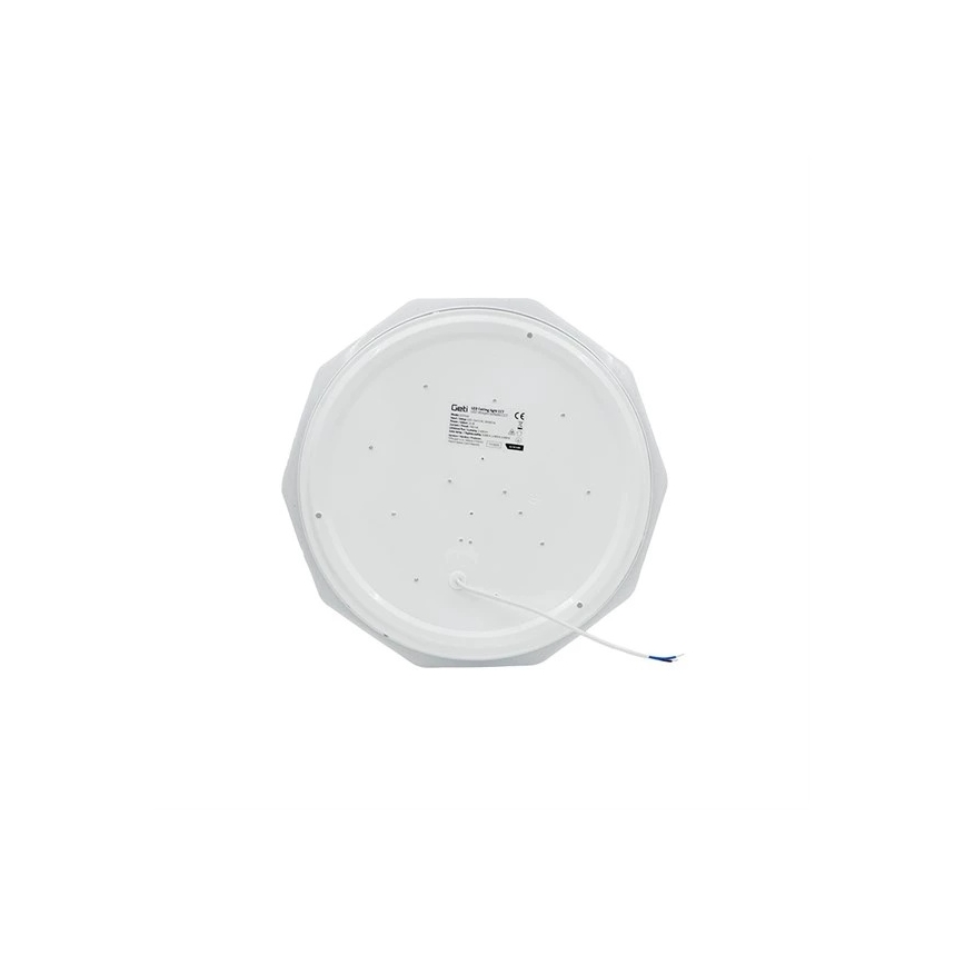 Plafonieră LED modernă, 24 W, 230 V — temperatură de culoare selectabilă 3000/4000/6000 K, diametru 33 cm