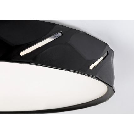 Plafonieră LED/25W/230V 4000K d. 39 cm negru Rabalux