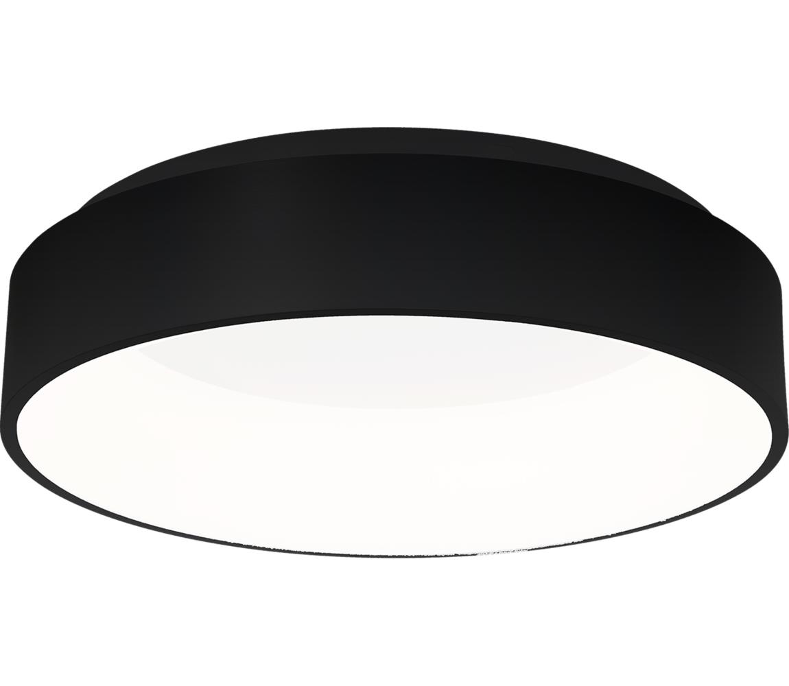Plafonieră LED OHIO BLACK LED/24W/230V diam. 45 cm