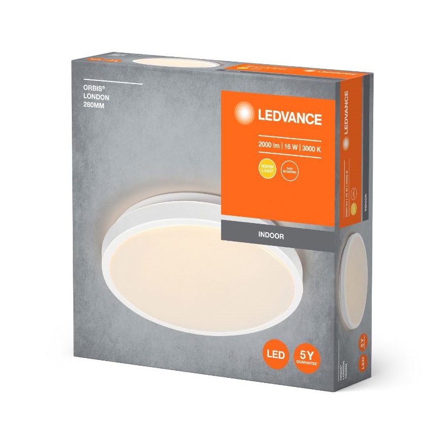 Plafonieră LED ORBIS LONDON LED/16W/230V alb Ledvance