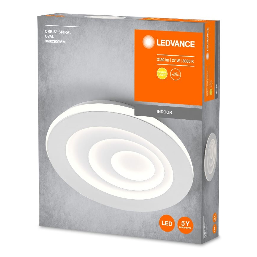 Plafonieră LED ORBIS SPIRAL LED/27W/230V Ledvance
