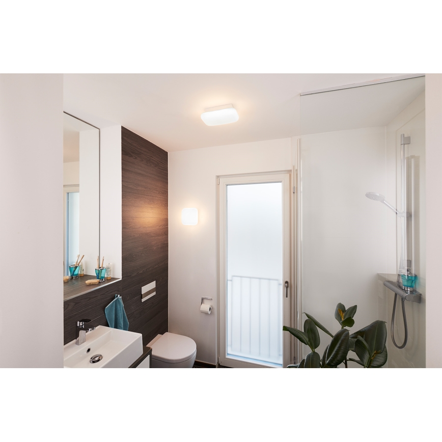 Osram - Plafonieră LED dimabilă SMART+ AQUA pentru baie, 12 W, 230 V, 3000–6500 K, IP44, Wi‑Fi