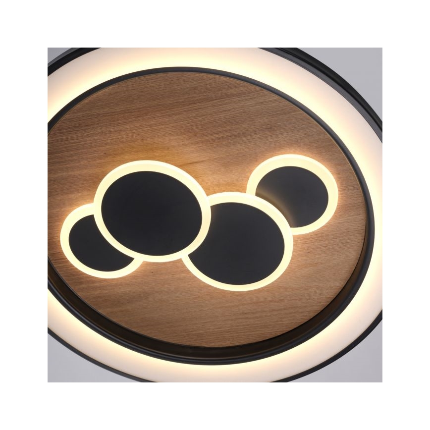 Plafonieră LED Paul Neuhaus 6284-79 ELIZA LED/55,5W/230V d. 60 cm stejar