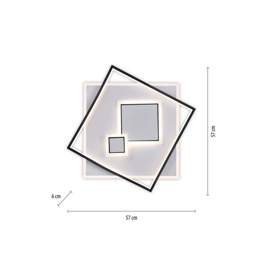 Plafonieră LED Paul Neuhaus 6390-16 MAILAK LED/37W/230V