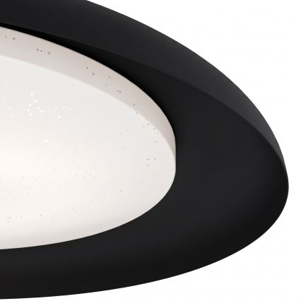 Plafonieră LED/17,1W/230V neagră Eglo