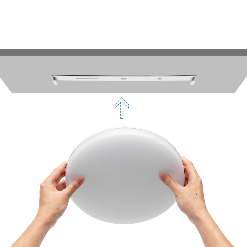 Plafonieră LED pentru baie Aigostar LED/24W/230V 4000K IP54