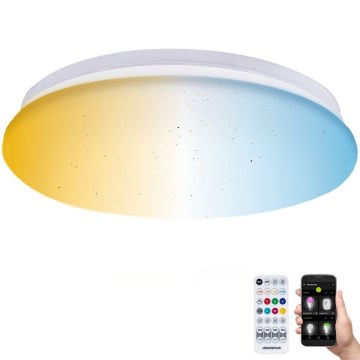 Plafonieră LED pentru baie Aigostar MESH LED/18W/230V 3000-6500K IP44 + telecomandă