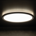 Plafonieră LED pentru baie AZPO LED/11,8W/230V d. 22,5 cm IP54 negru