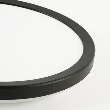 Plafonieră LED pentru baie Brilagi ULTRA SLIM LED/18W/230V d. 30 cm negru IP54