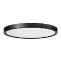 Plafonieră LED pentru baie cu senzor Azzardo AZ5354 PANKA LED/12W/230V IP40 negru
