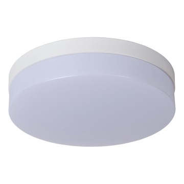 Plafonieră LED pentru baie cu senzor Lucide 79111/30/31 BISKIT LED/18W/230V d. 28 cm IP44 alb