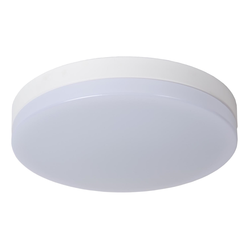 Plafonieră LED pentru baie cu senzor Lucide 79111/36/31 BISKIT LED/24W/230V d. 34,5 cm IP44 alb