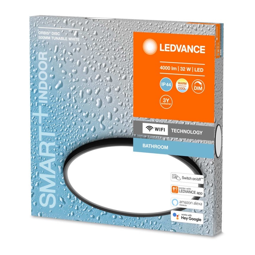 Plafonieră LED pentru baie dimabilă SMART+ DISC LED/32W/230V 3000-6500K Wi-Fi IP44 Ledvance