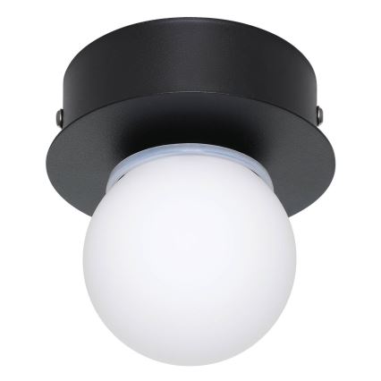 Plafonieră LED pentru baie Eglo LED/3,3W/230V IP44 negru