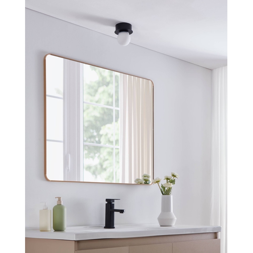 Plafonieră LED pentru baie Eglo LED/3,3W/230V IP44 negru