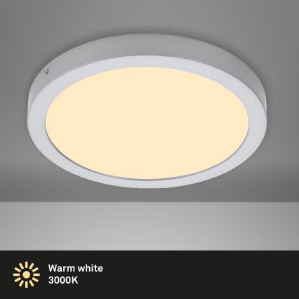 Plafonieră LED pentru baie FIRE LED/21W/230V 3000K IP44 Briloner 7132-014